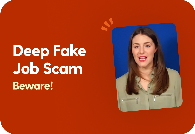 Deep Fake Job Scam